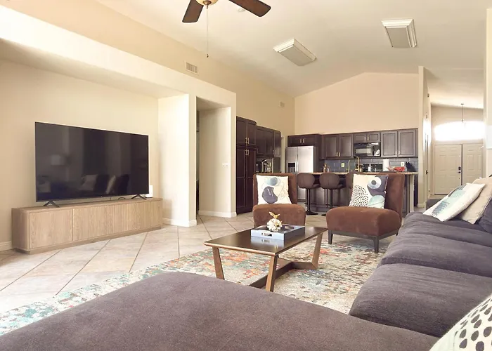 Water Slide, Cave Hot Tub, Game And Heated Pool Chandler